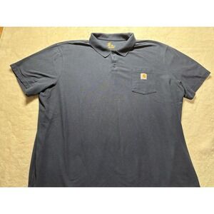Carhartt Original Fit Work Shirt Size Men's 4XL Breast Pocket XXXXL